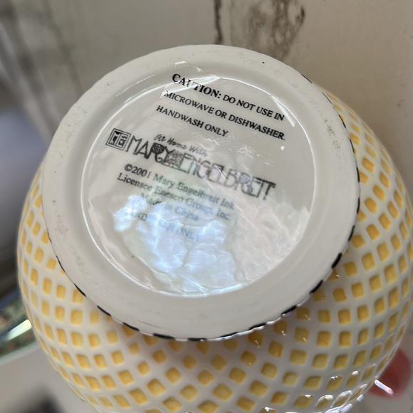 Mary Engelbreit Water Pitcher 9" T x 8" W - Picture 5 of 6